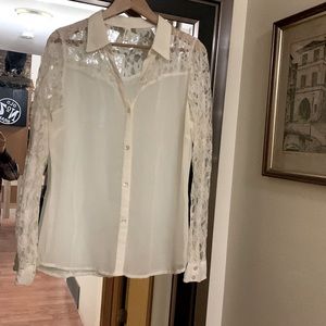 Large roper western shirt